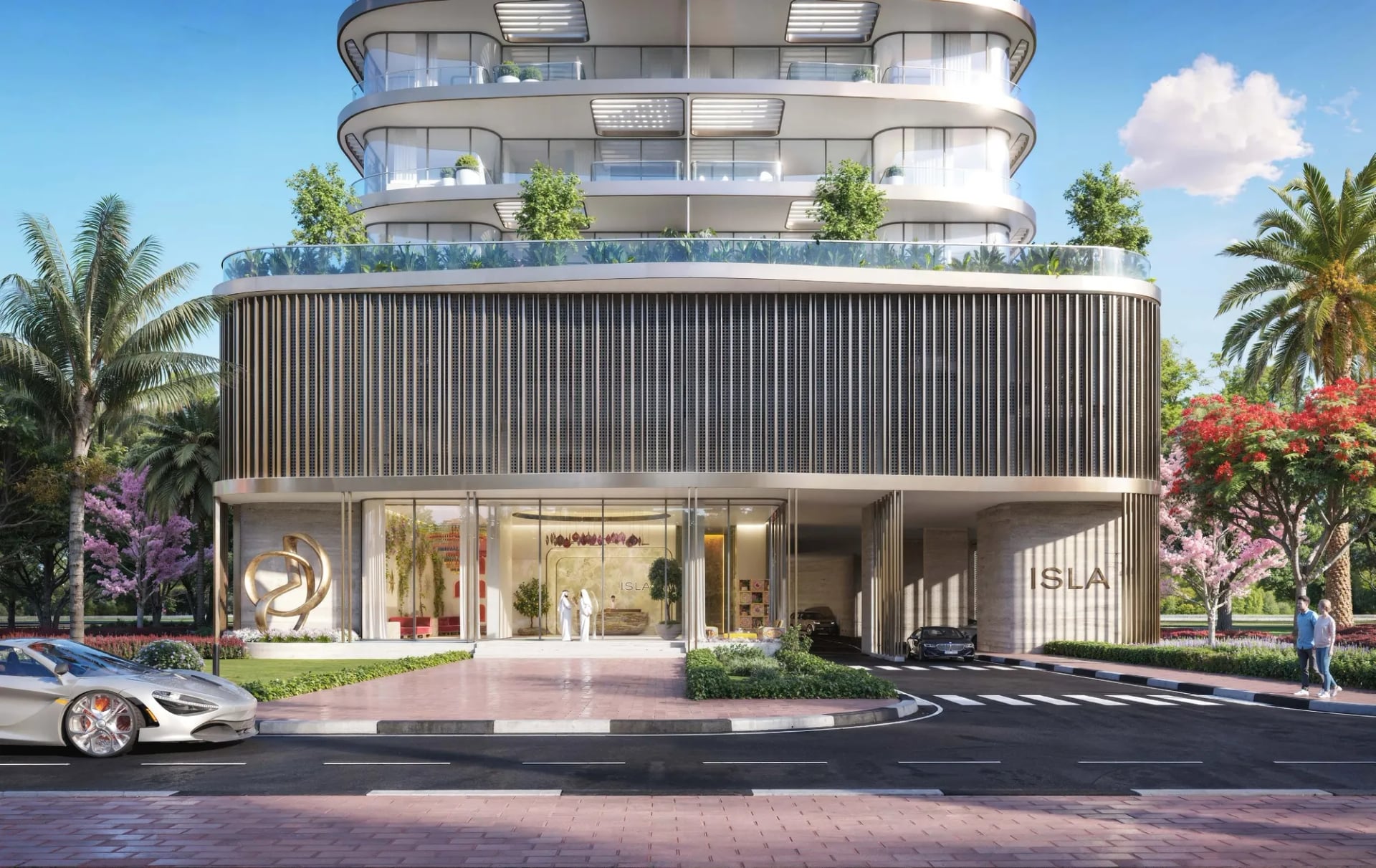 Isla Private Residences by Chaimaa Holding, image 6 of 15. Render supplied by developer.