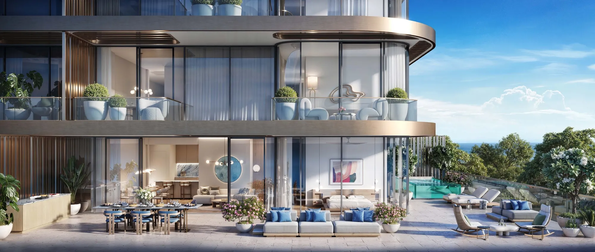 Isla Private Residences by Chaimaa Holding, image 7 of 15. Render supplied by developer.