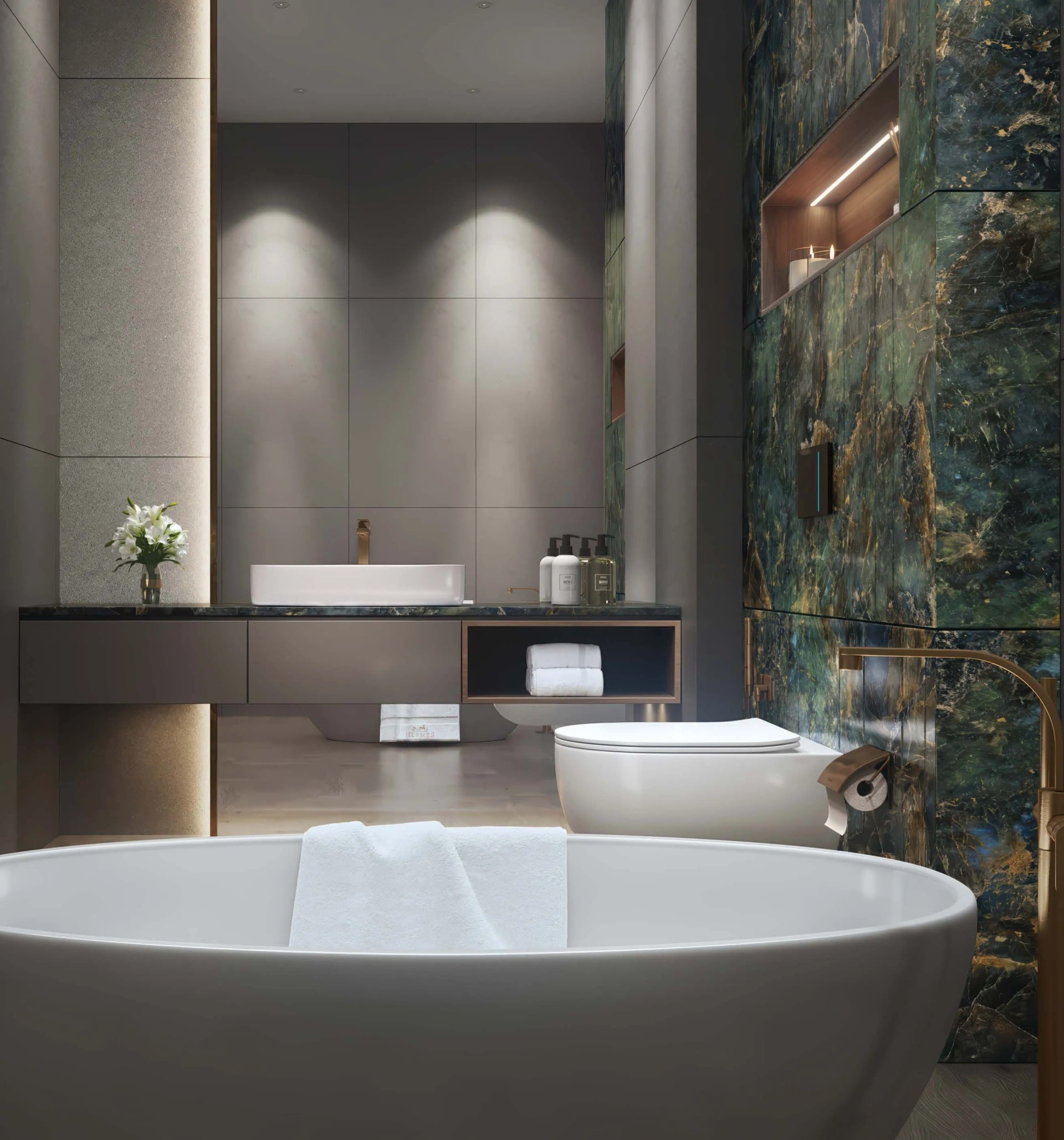 The Central Uptown by AQUA Developments, image 12 of 13. Render supplied by developer.