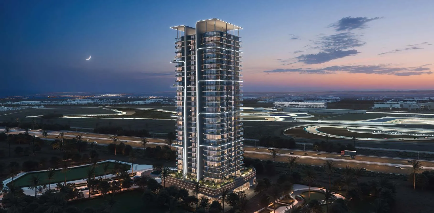 The Central Uptown by AQUA Developments, image 2 of 13. Render supplied by developer.