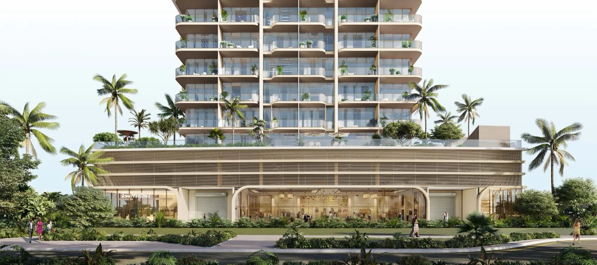 The Central Uptown by AQUA Developments, image 3 of 13. Render supplied by developer.