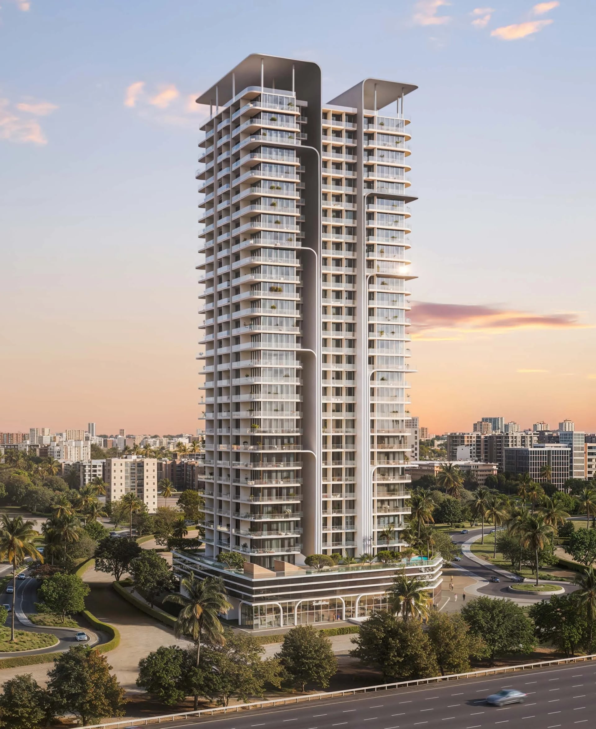 The Central Uptown by AQUA Developments, image 5 of 13. Render supplied by developer.
