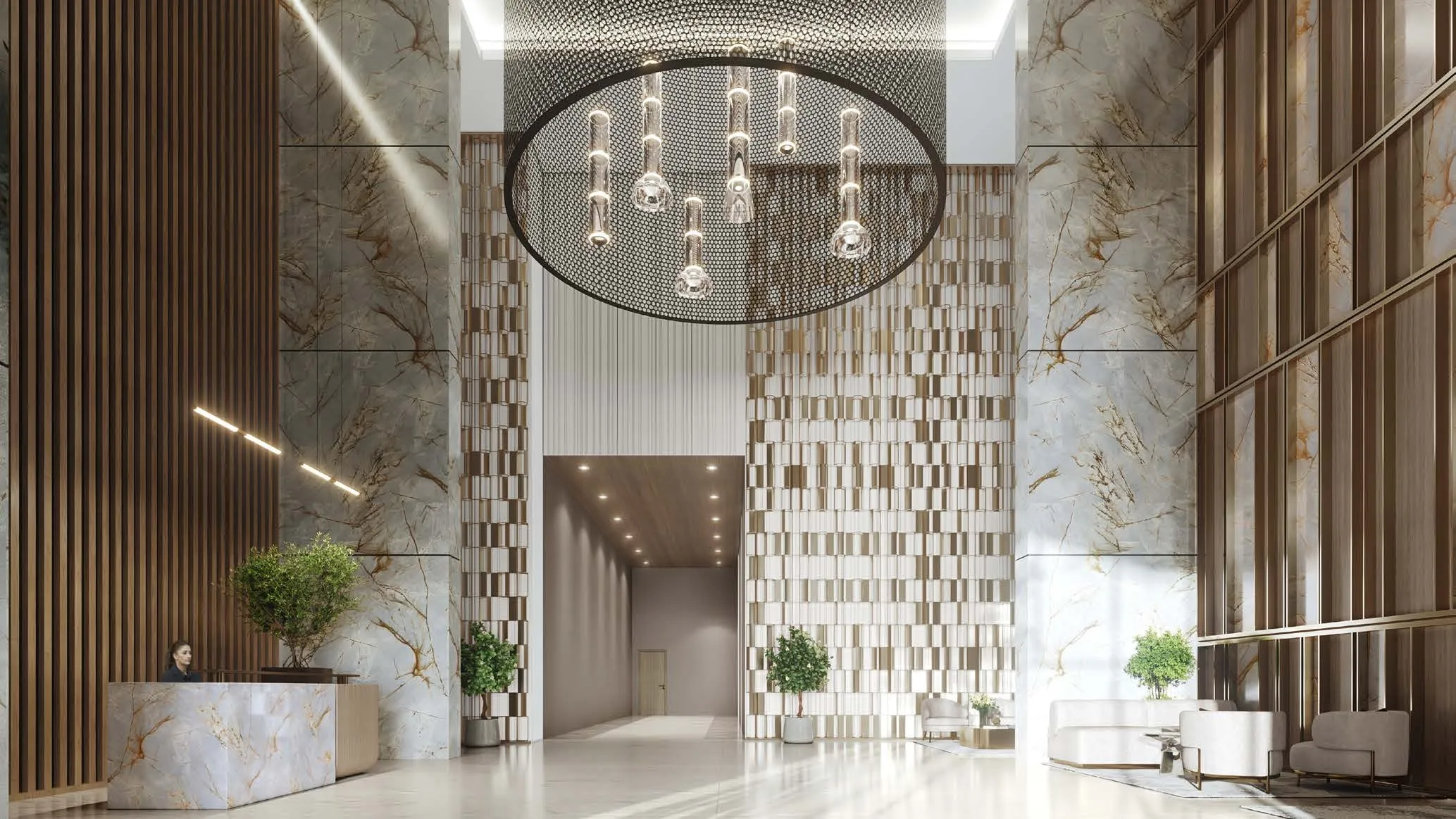 The Central Uptown by AQUA Developments, image 13 of 13. Render supplied by developer.
