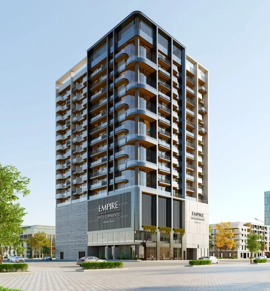 New Project by Empire Developments by Empire Developments, JVC (Jumeirah Village Circle). Render supplied by developer.