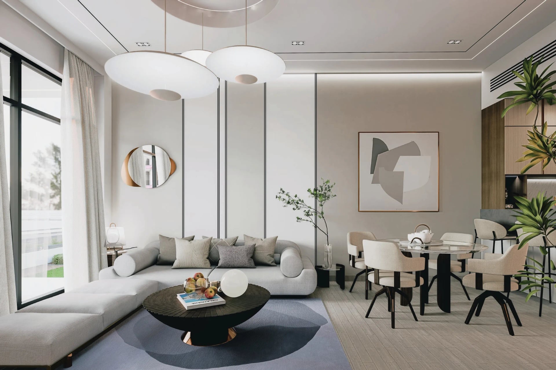 Al Haseen Residences 5 by Dugasta, image 10 of 23. Render supplied by developer.