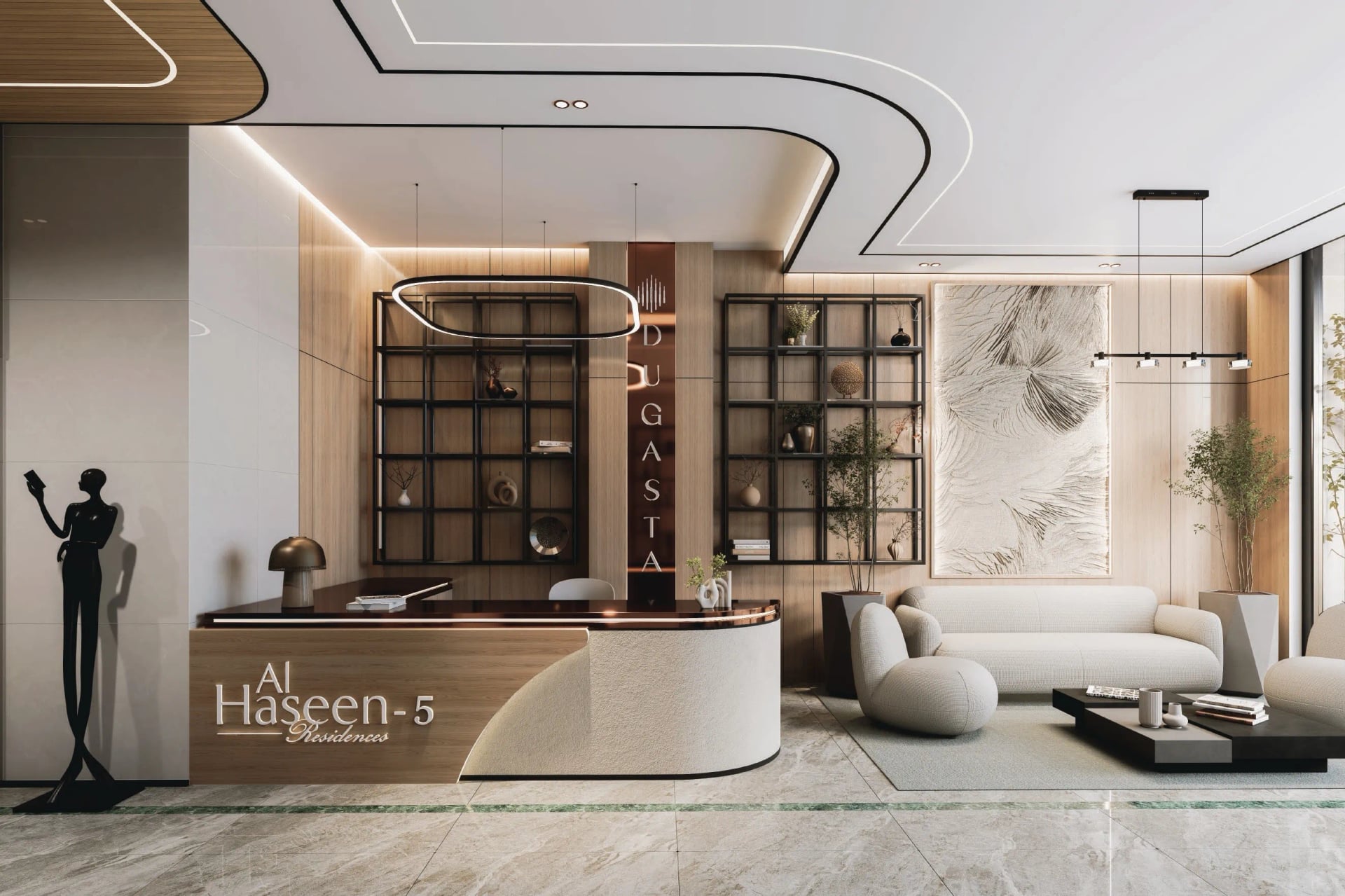 Al Haseen Residences 5 by Dugasta, image 23 of 23. Render supplied by developer.