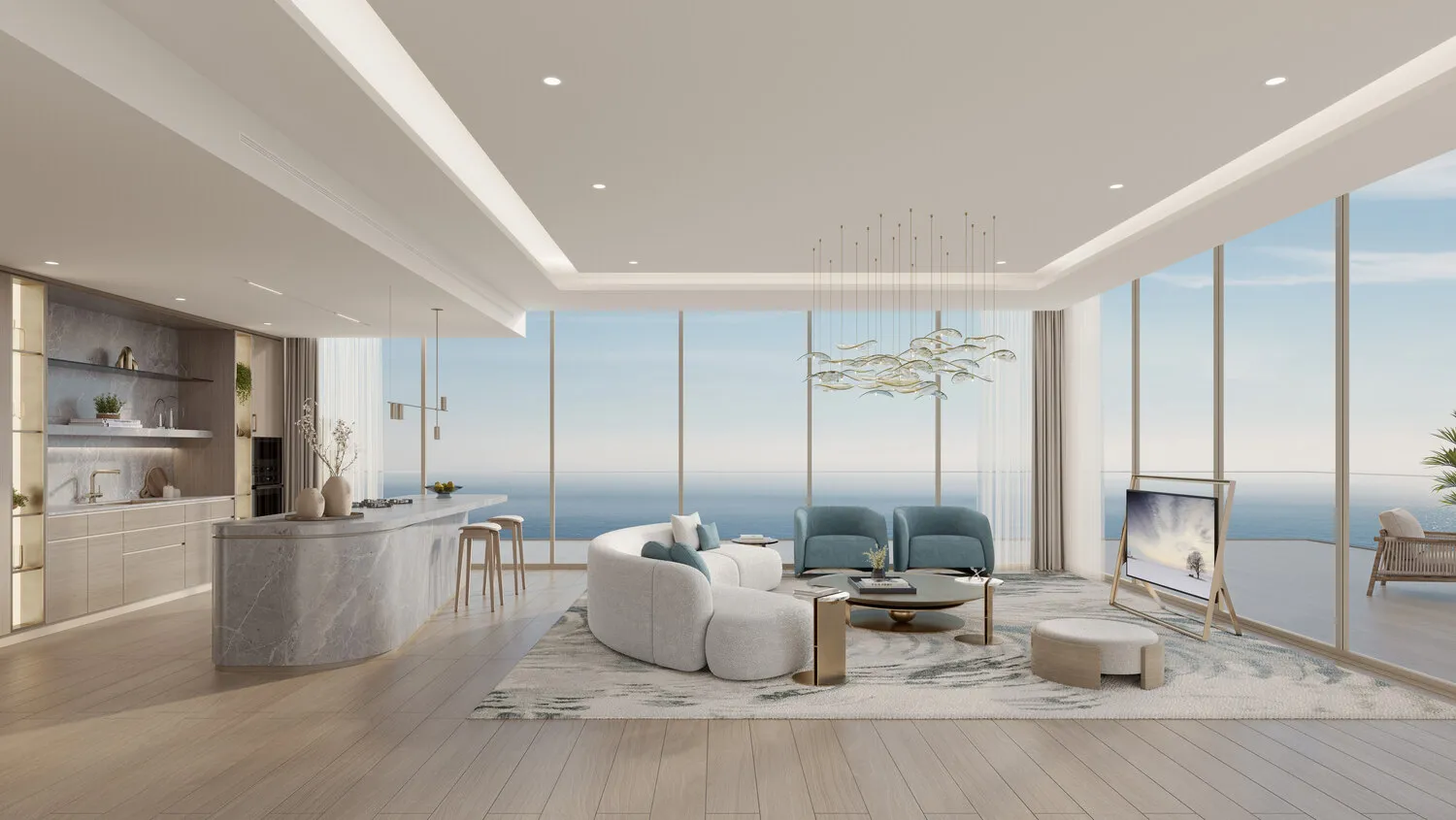 The Meriva Collection by Ellington, image 6 of 9. Render supplied by developer.