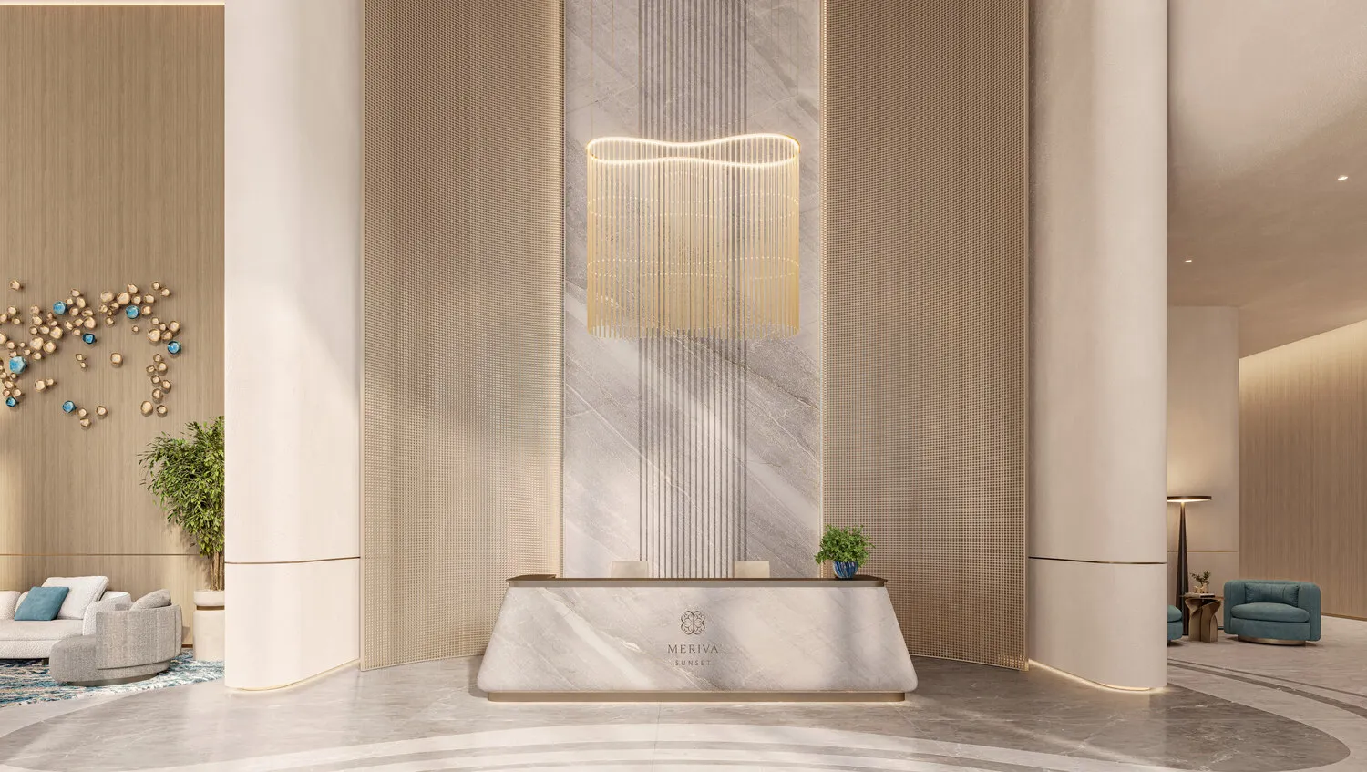 The Meriva Collection by Ellington, image 9 of 9. Render supplied by developer.