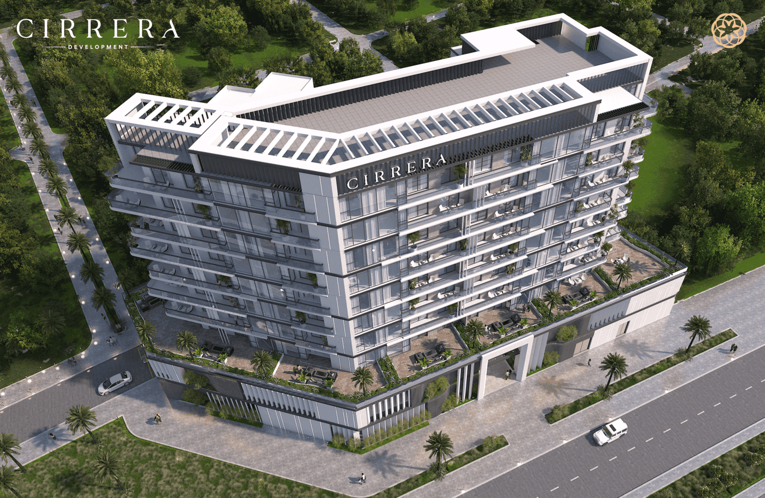 Capital Horizon Terraces by Cirrera (Capital International Real Estate Developer), image 5 of 19. Render supplied by developer.