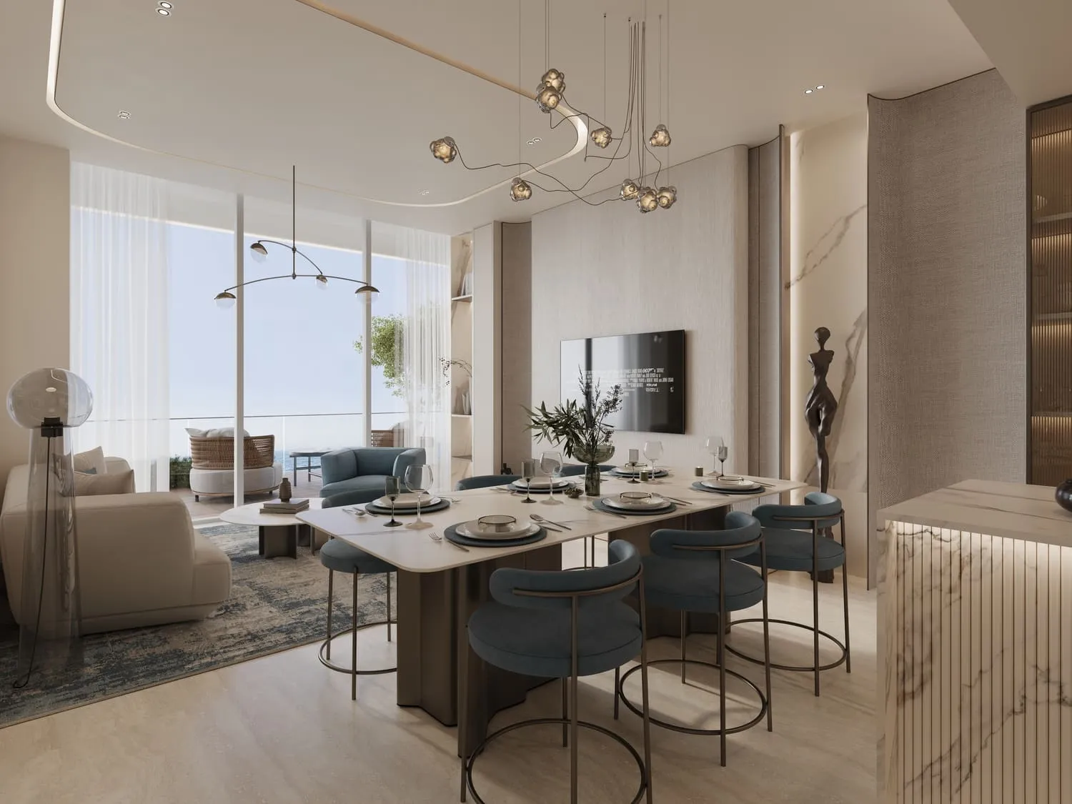 Vue Doree by Crystal Bay Development, image 8 of 13. Render supplied by developer.