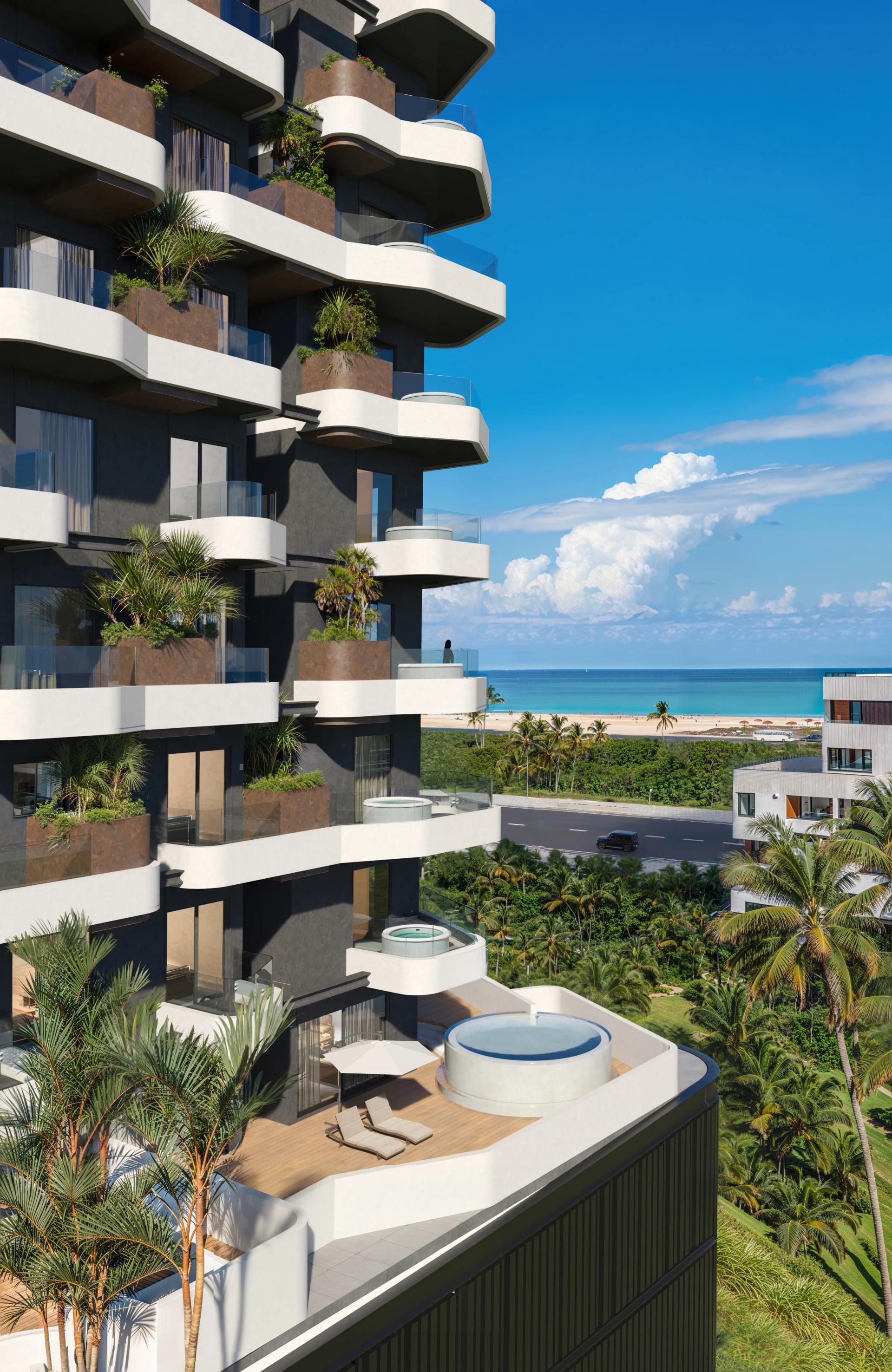 Marea Residences by Sharafi Group, image 2 of 13. Render supplied by developer.