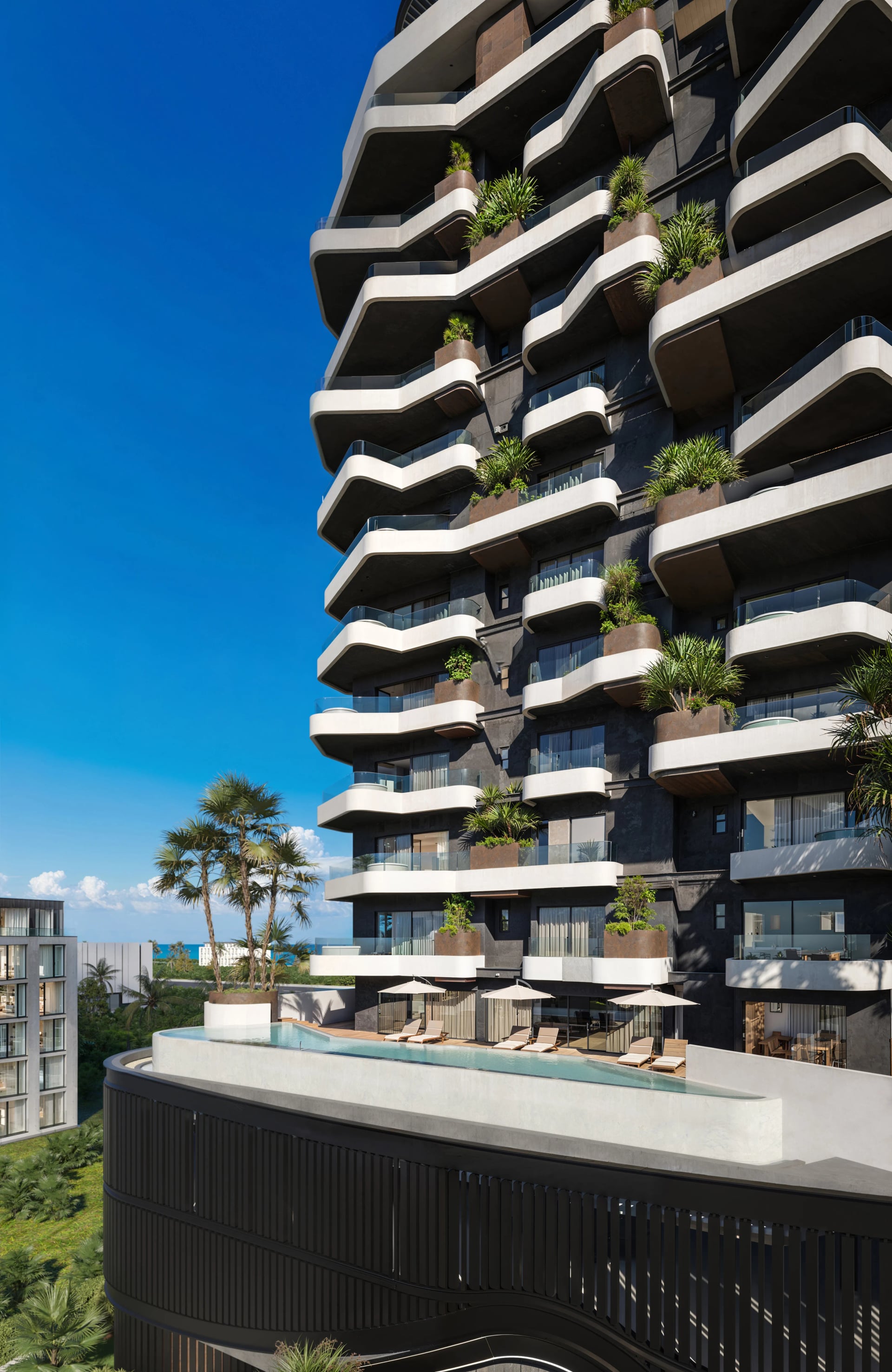 Marea Residences by Sharafi Group, image 3 of 13. Render supplied by developer.
