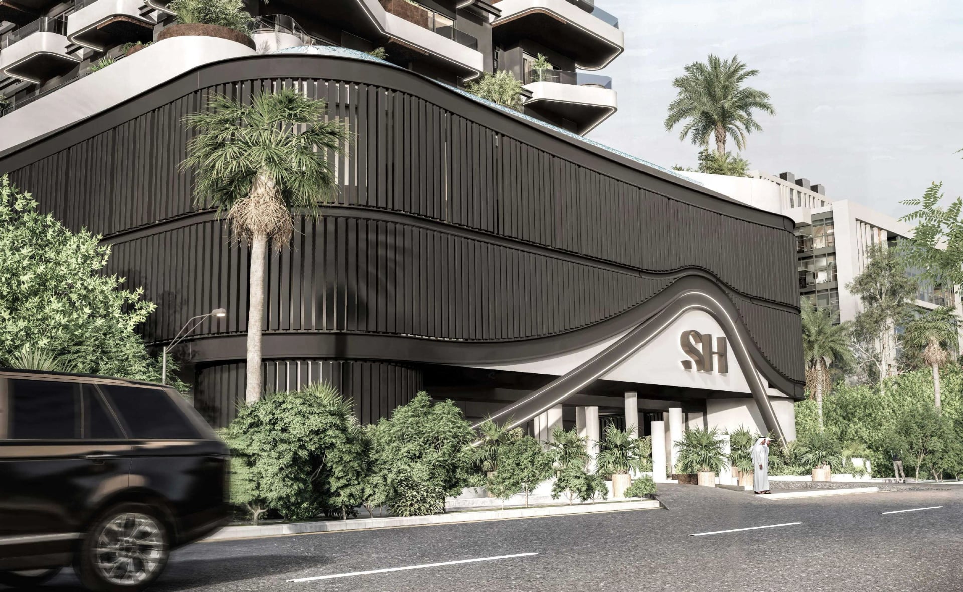 Marea Residences by Sharafi Group, image 5 of 13. Render supplied by developer.