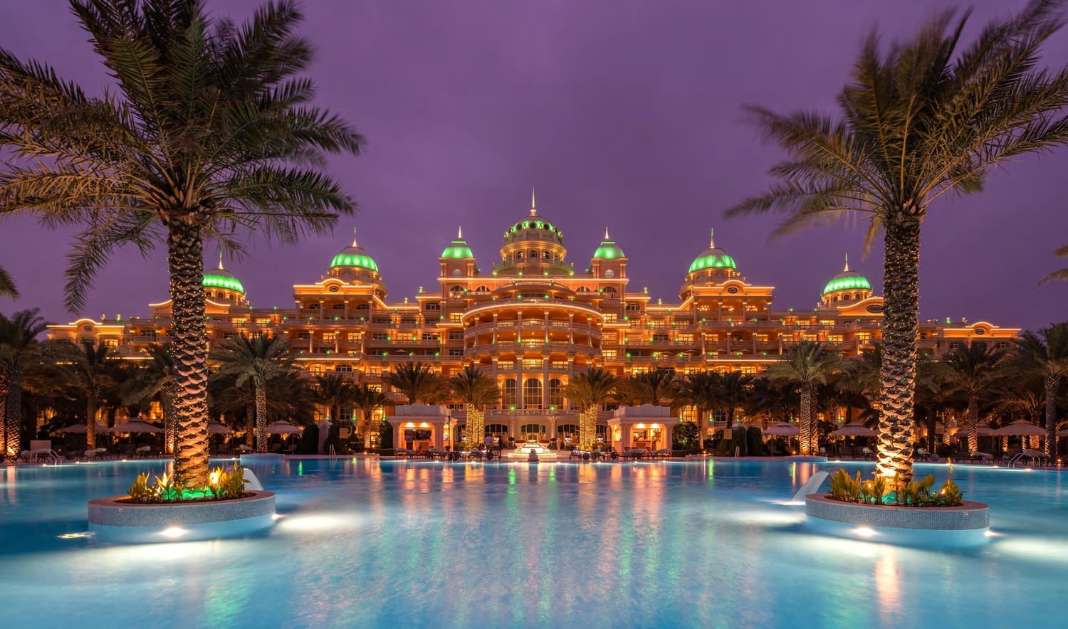 Raffles The Palm Dubai by EPG (Emerald Palace Group), Palm Jumeirah. Render supplied by developer.