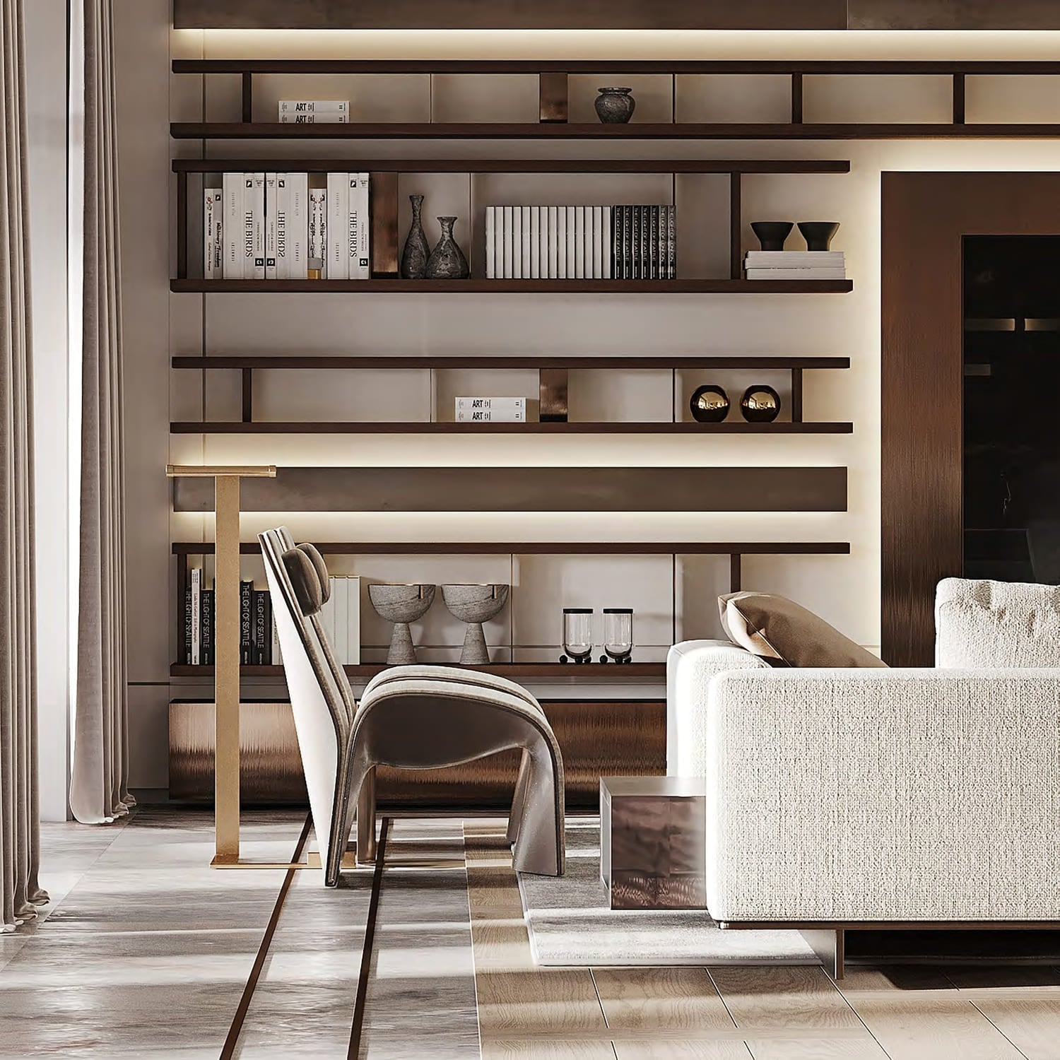 Raffles The Palm Dubai by EPG (Emerald Palace Group), image 6 of 24. Render supplied by developer.