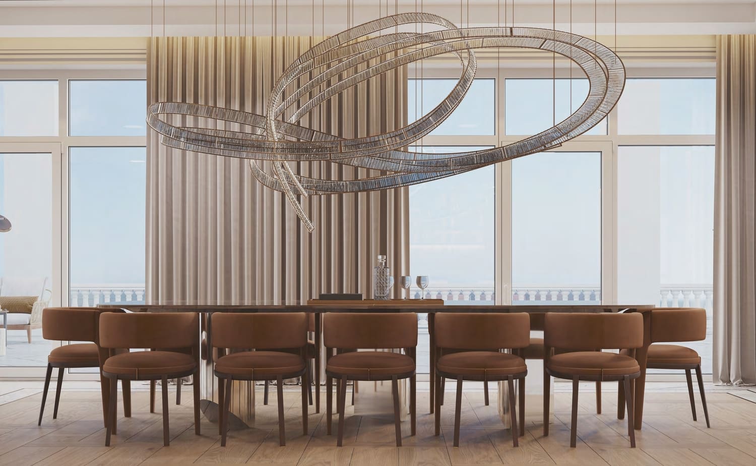 Raffles The Palm Dubai by EPG (Emerald Palace Group), image 7 of 24. Render supplied by developer.