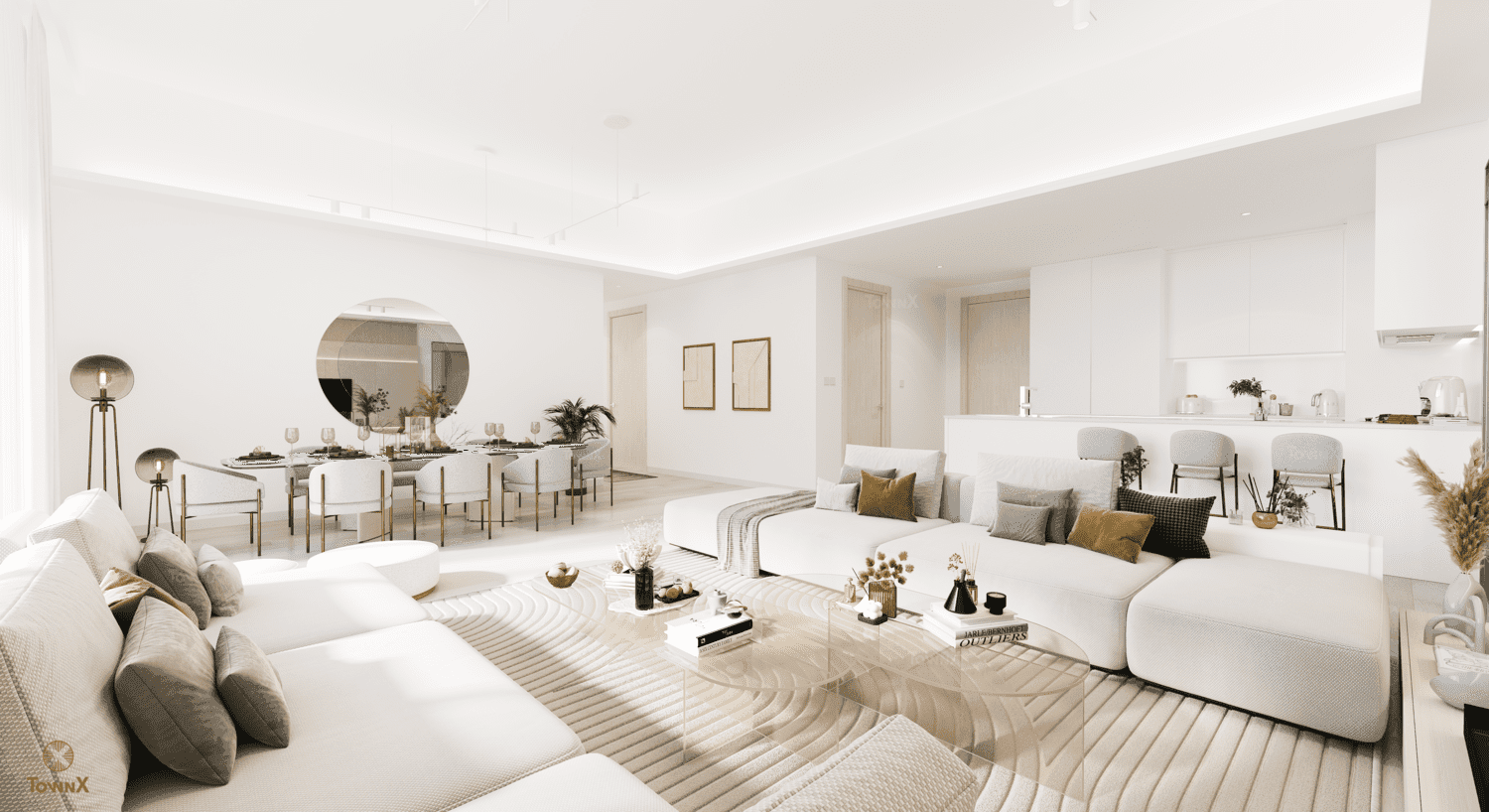 Luma Park Views by TownX Development, image 8 of 20. Render supplied by developer.
