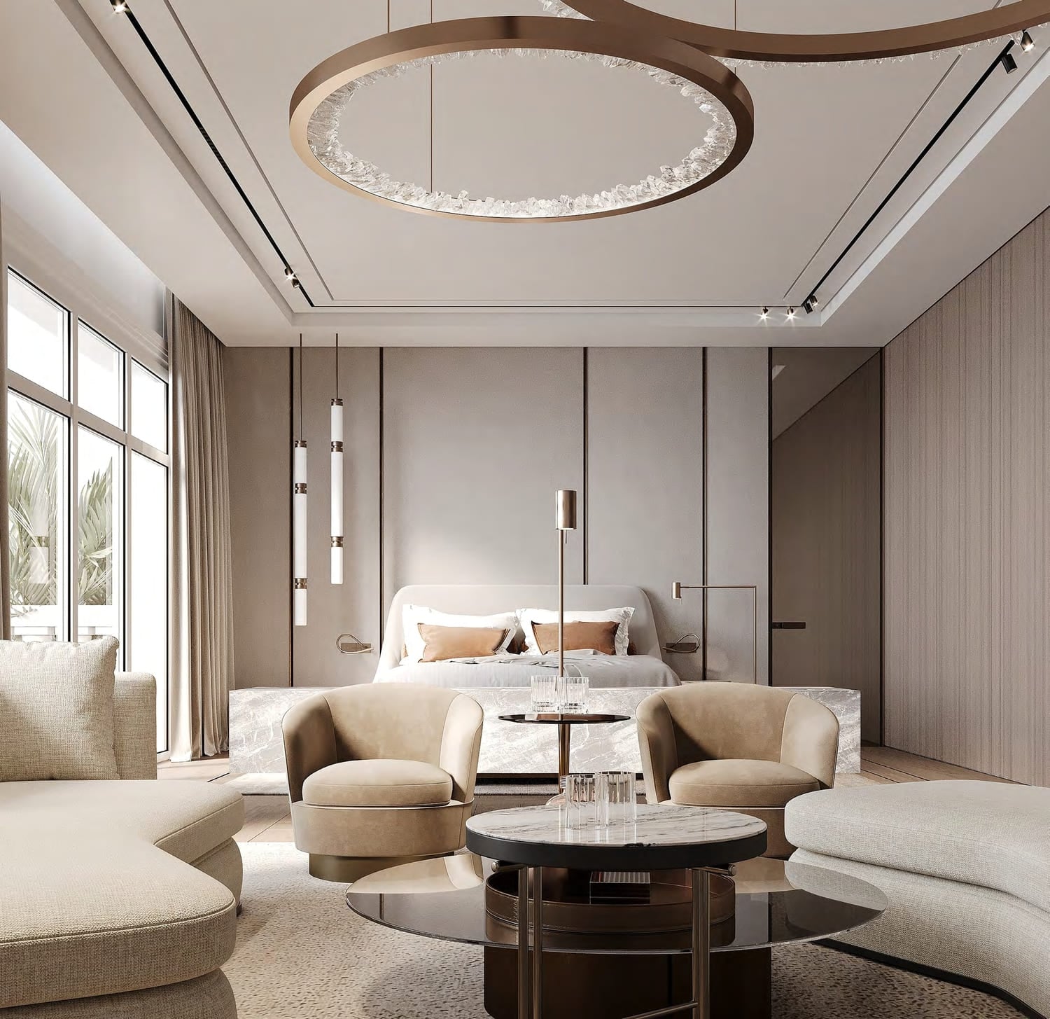 Raffles The Palm Dubai by EPG (Emerald Palace Group), image 13 of 24. Render supplied by developer.
