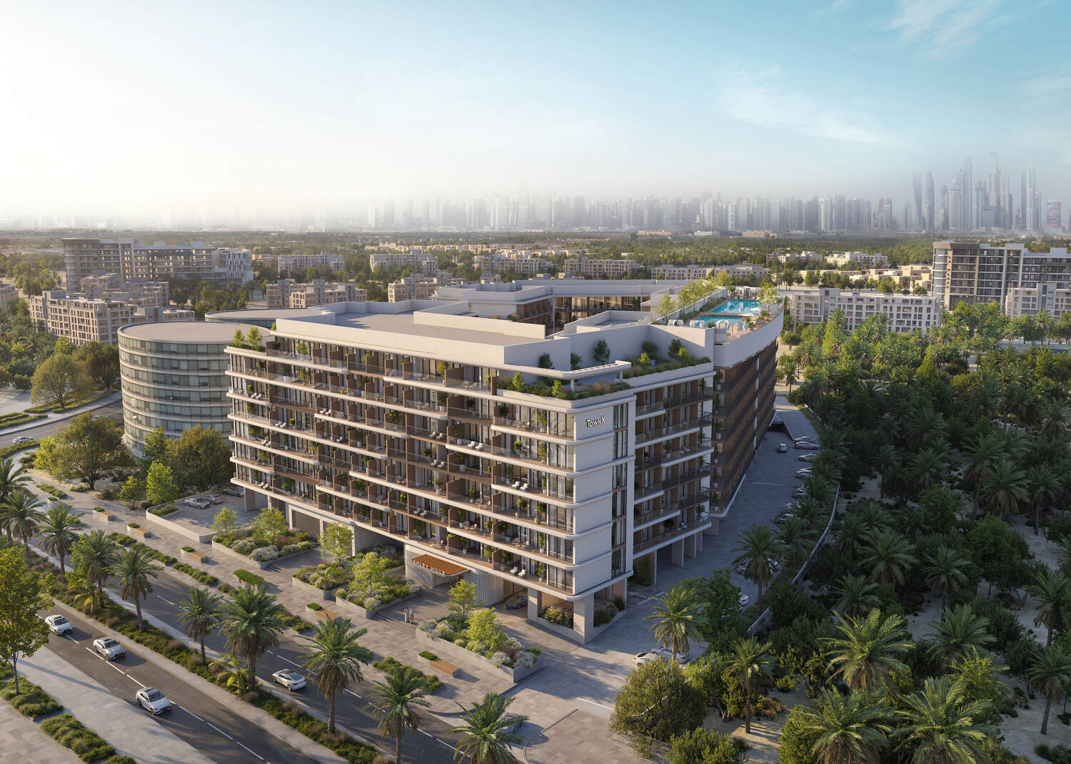 Ashley Hills by TownX Development, image 4 of 10. Render supplied by developer.