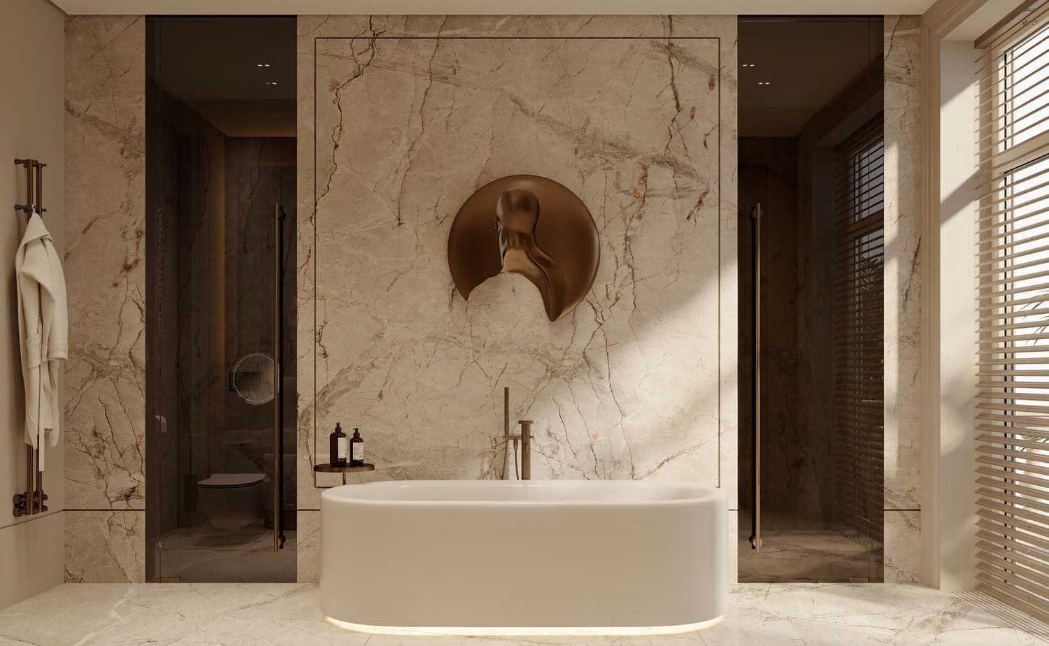 Raffles The Palm Dubai by EPG (Emerald Palace Group), image 16 of 24. Render supplied by developer.