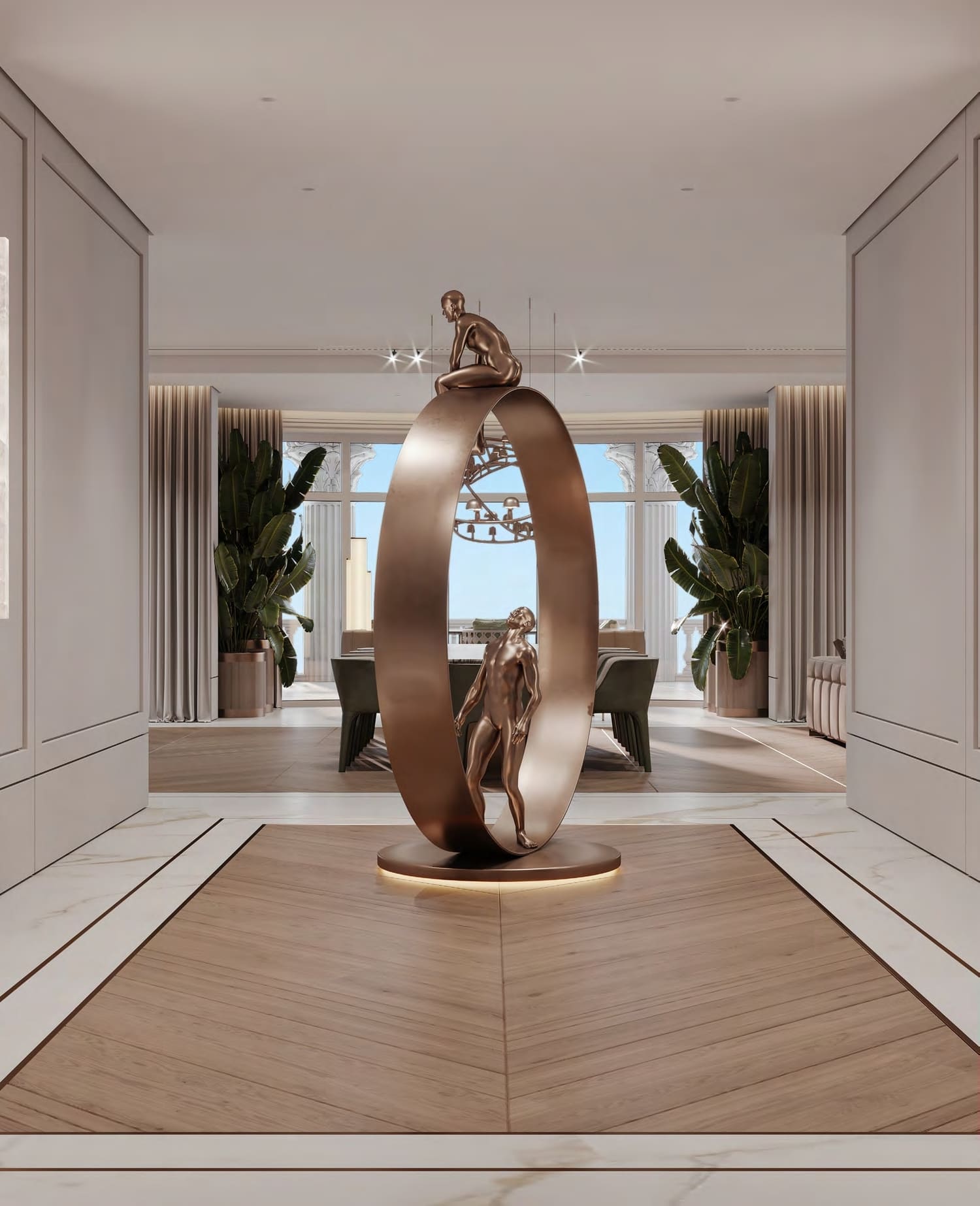 Raffles The Palm Dubai by EPG (Emerald Palace Group), image 19 of 24. Render supplied by developer.