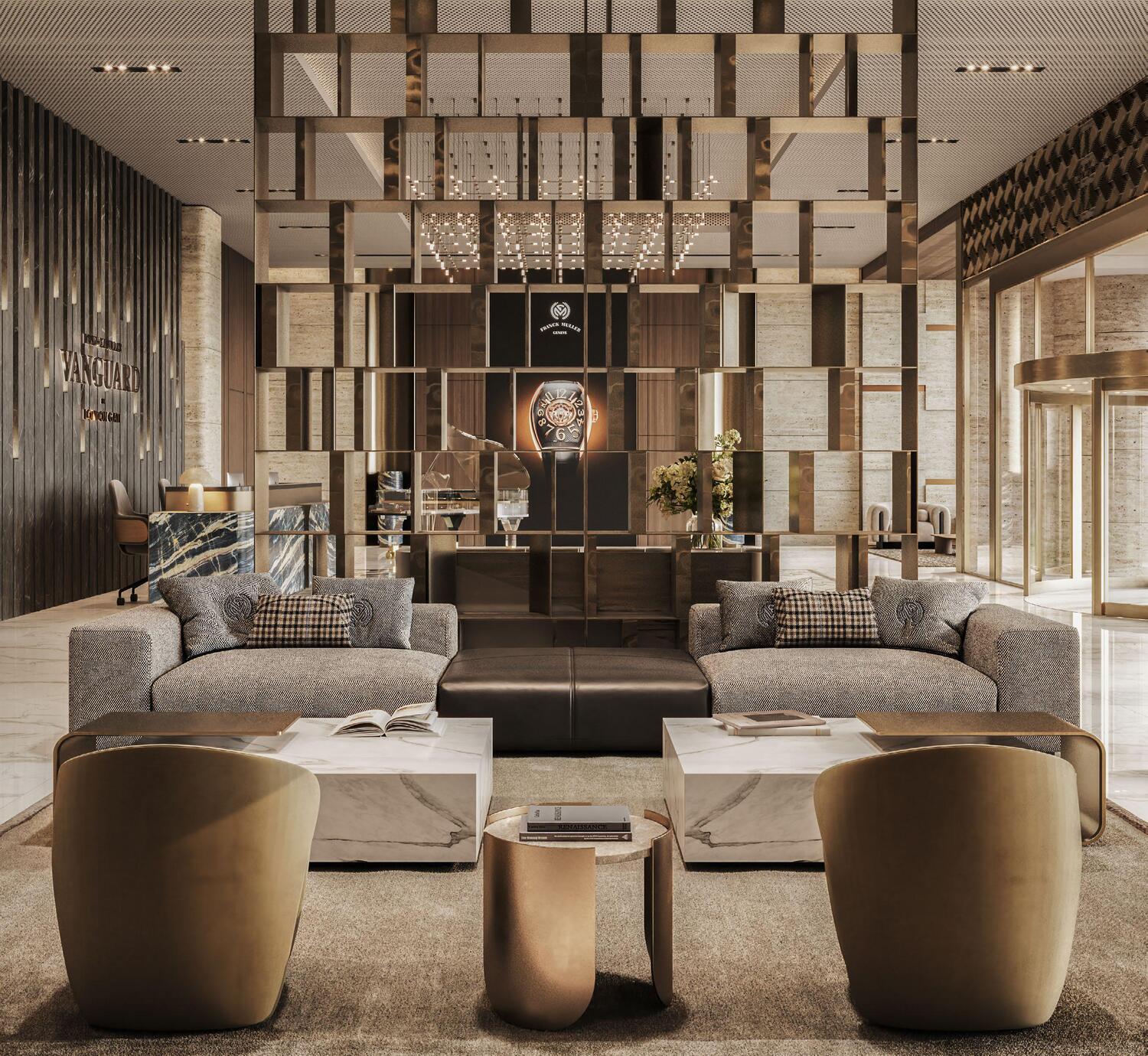 Franck Muller Vanguard by London Gate Real Estate Development, image 12 of 13. Render supplied by developer.
