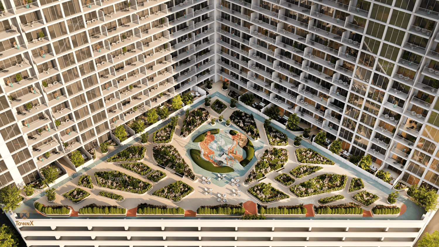 Luma Park Views by TownX Development, image 7 of 20. Render supplied by developer.