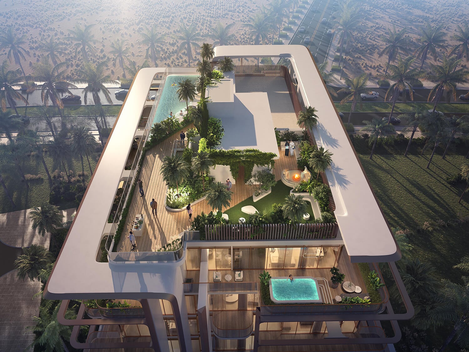 Vedaire Residences by Elton Real Estate Development, image 4 of 16. Render supplied by developer.