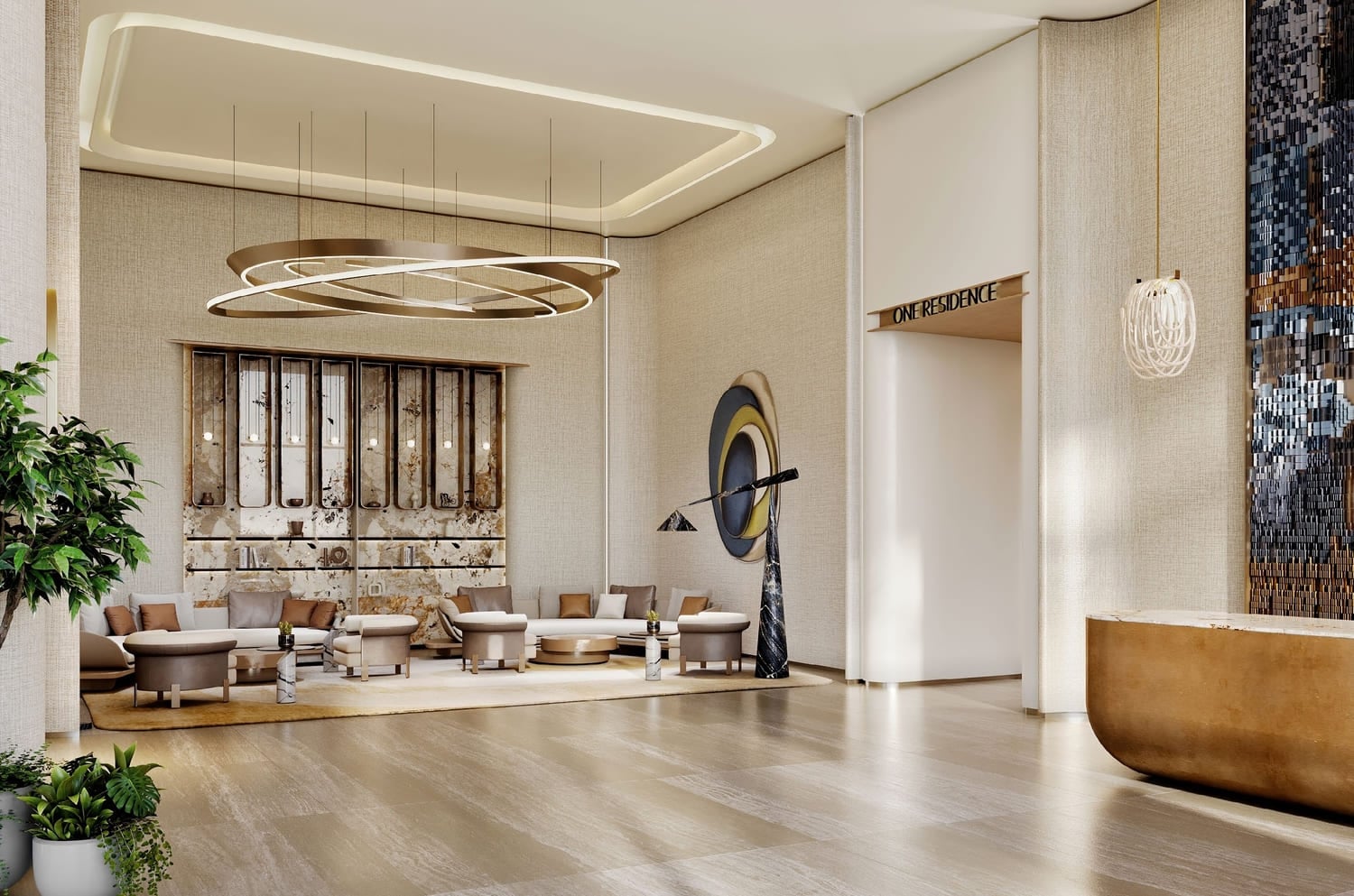 One Residence by Ginco Properties, image 18 of 18. Render supplied by developer.