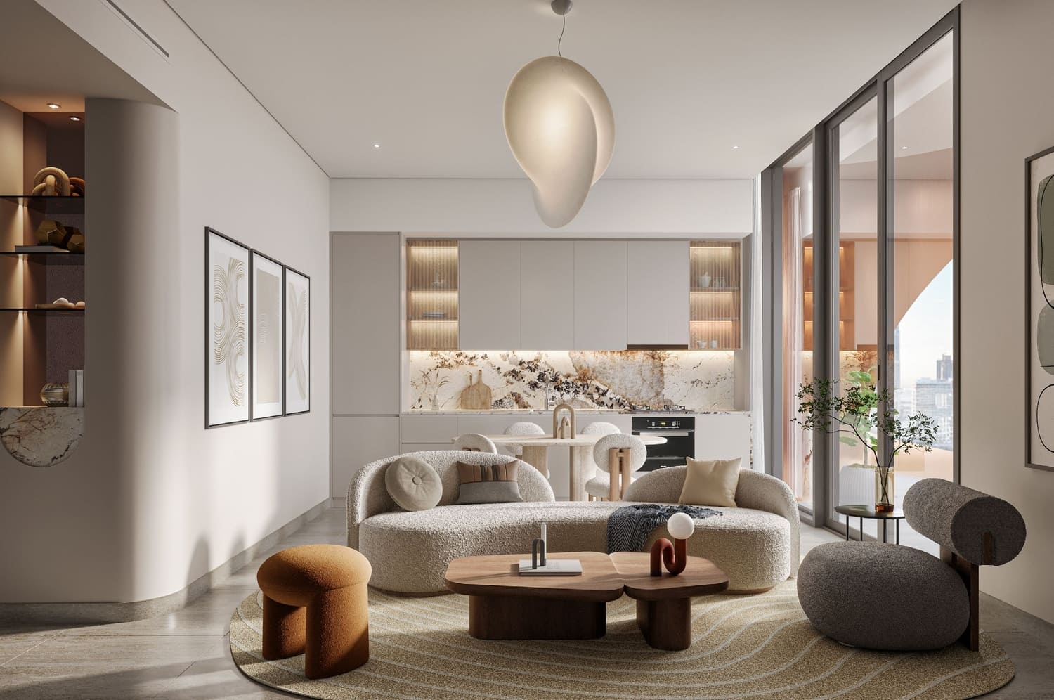 One Residence by Ginco Properties, image 8 of 18. Render supplied by developer.