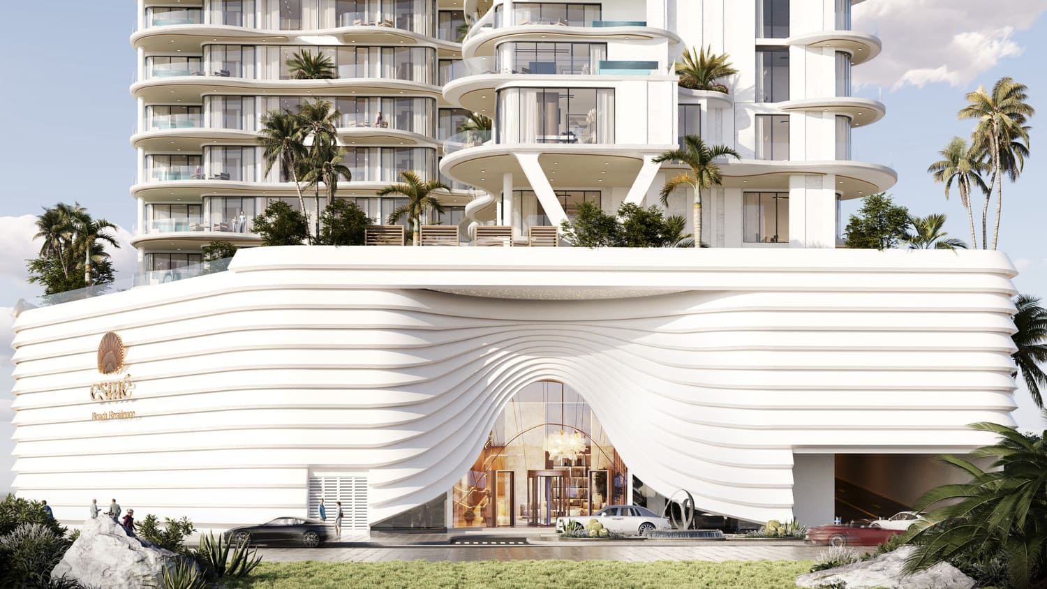 Esme Beach Residences by Elysian Developments, image 3 of 12. Render supplied by developer.