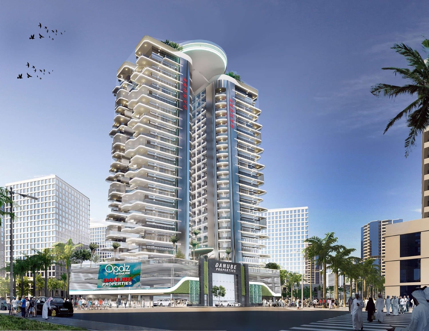 Opalz by Danube, Dubai Science Park. Render supplied by developer.