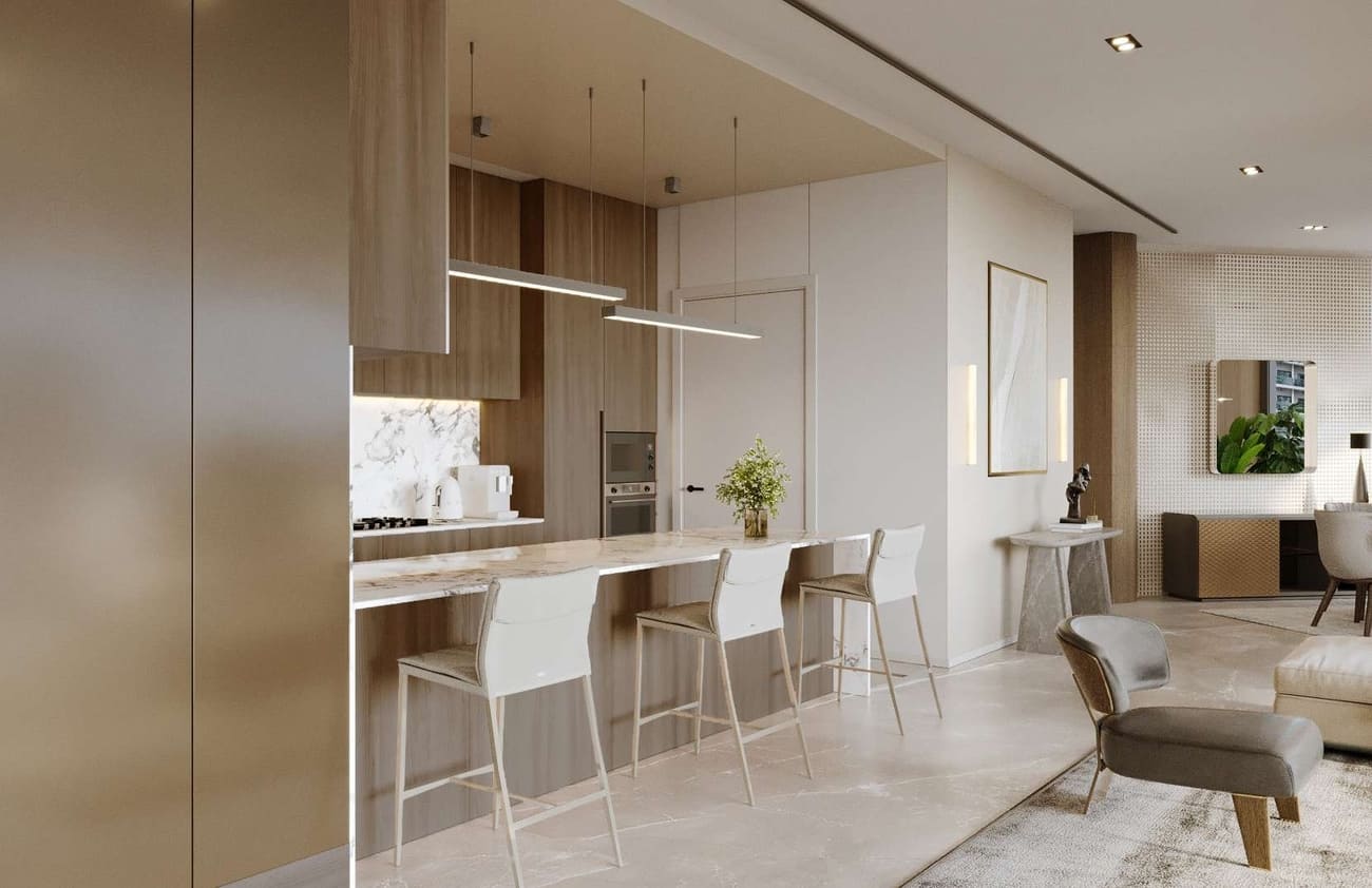 Velor Penthouses by Ginco Properties, image 15 of 24. Render supplied by developer.