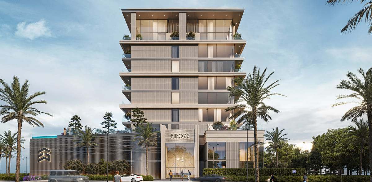 Firoza by Ever Glory Developments in Dubai Islands, render supplied by developer