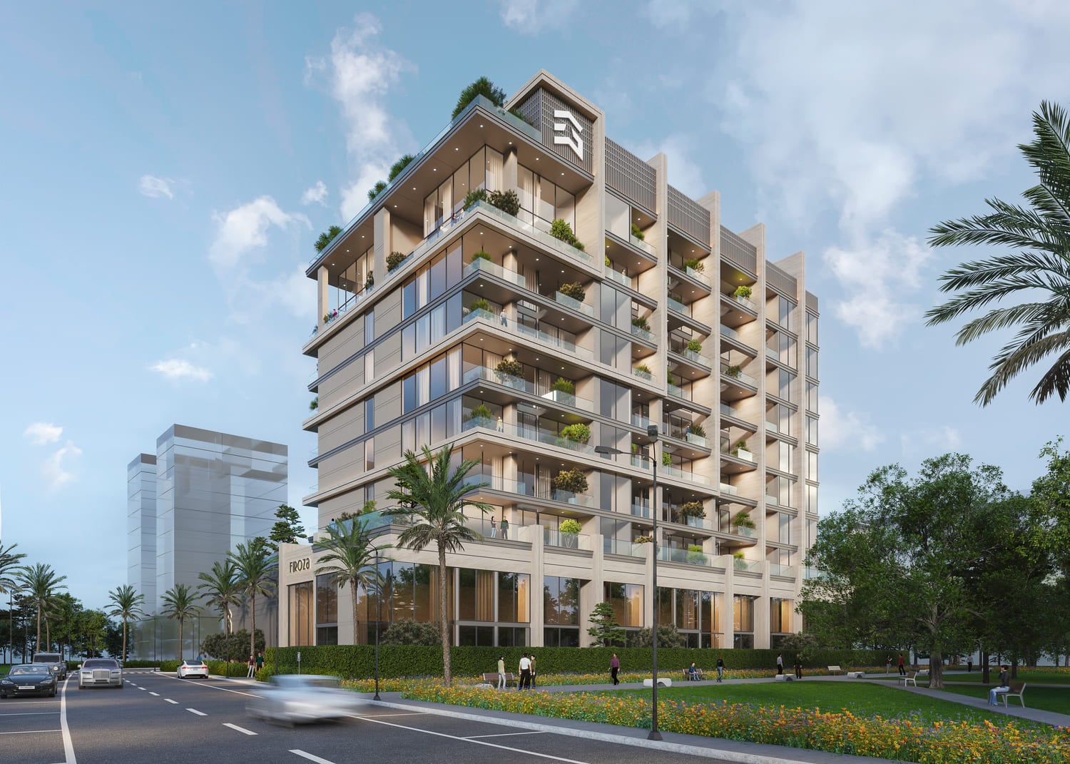 Firoza by Ever Glory Developments, image 1 of 11. Render supplied by developer.
