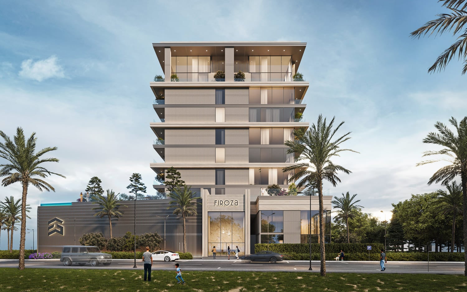Firoza by Ever Glory Developments, image 3 of 11. Render supplied by developer.