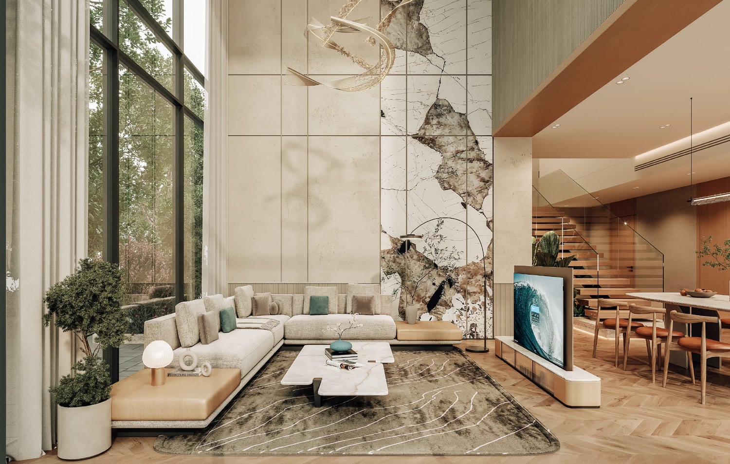 Firoza by Ever Glory Developments, image 9 of 11. Render supplied by developer.