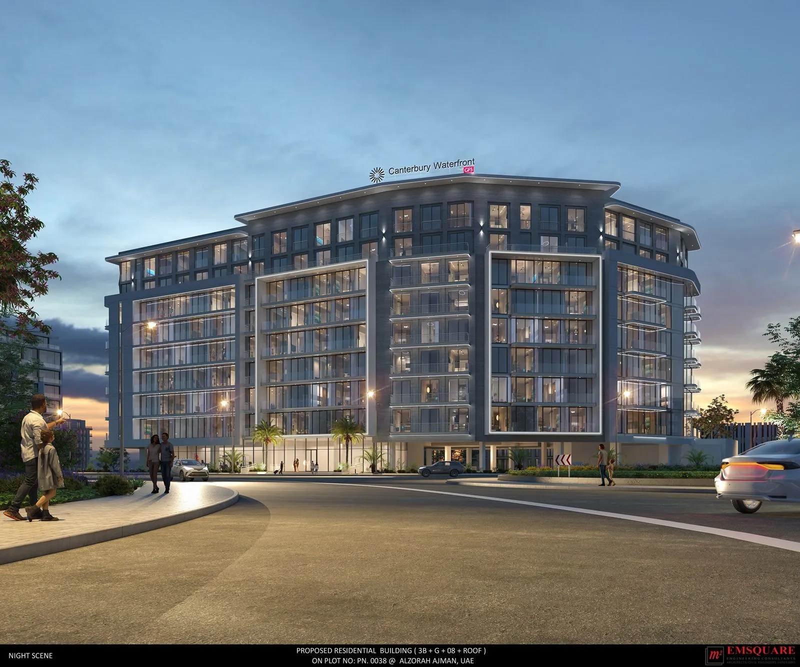 Canterbury Waterfront by GFS Developments, image 1 of 11. Render supplied by developer.