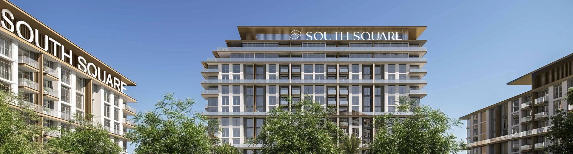 South Square Tower S1 by Dubai South, image 2 of 8. Render supplied by developer.
