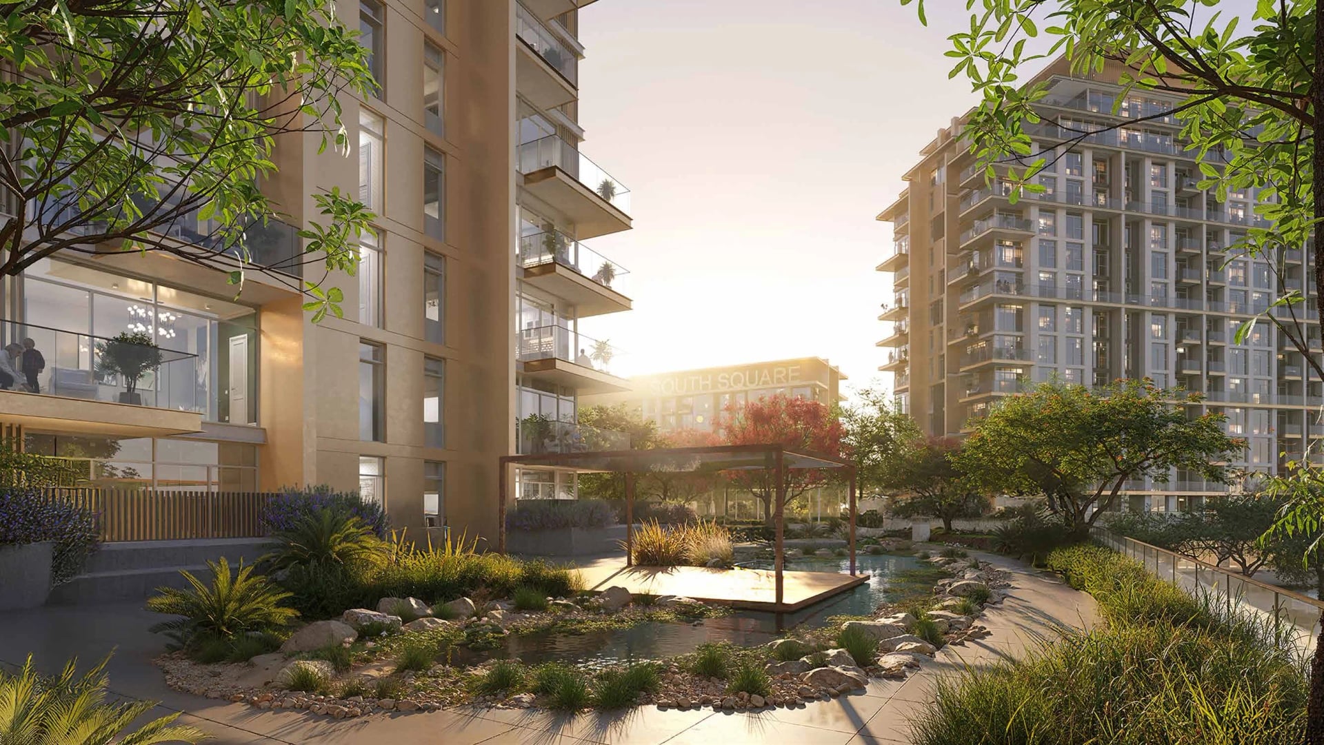South Square Tower S1 by Dubai South, image 3 of 8. Render supplied by developer.