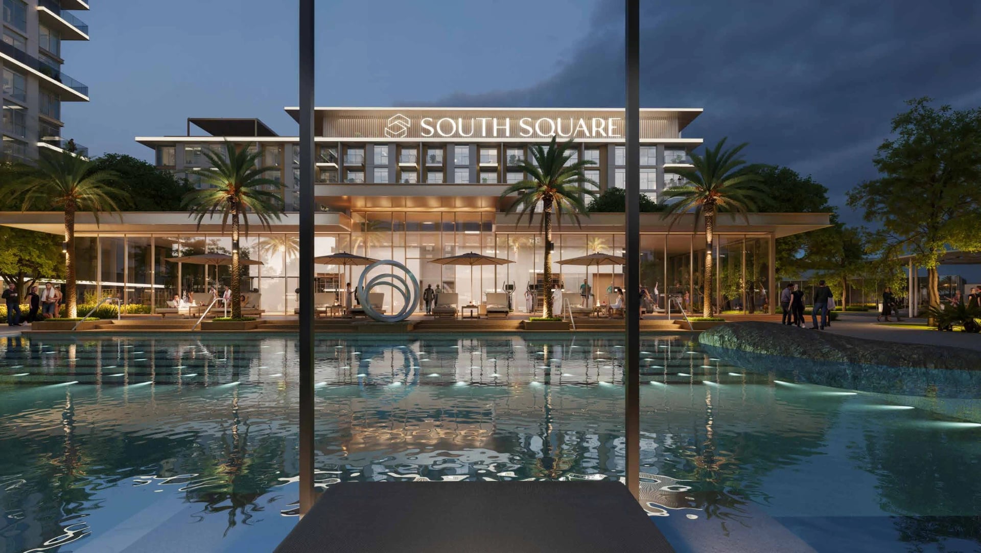 South Square Tower S1 by Dubai South, image 4 of 8. Render supplied by developer.