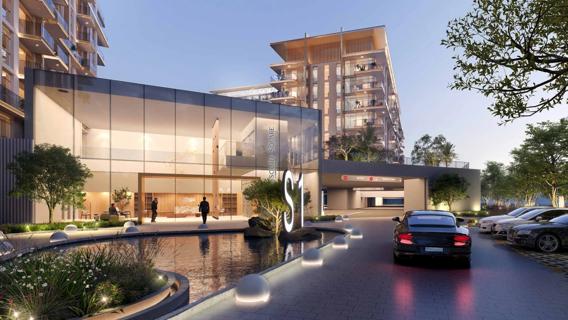 South Square Tower S1 by Dubai South, image 5 of 8. Render supplied by developer.