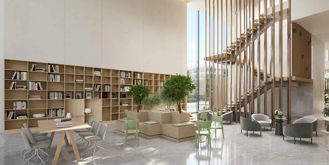 South Square Tower S1 by Dubai South, image 8 of 8. Render supplied by developer.