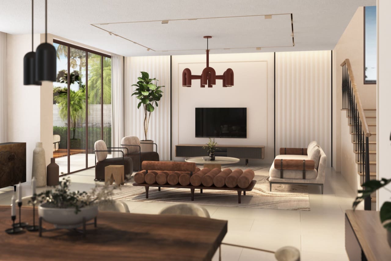 DAMAC Lagoons, image 8 of 11. Render supplied by developer.