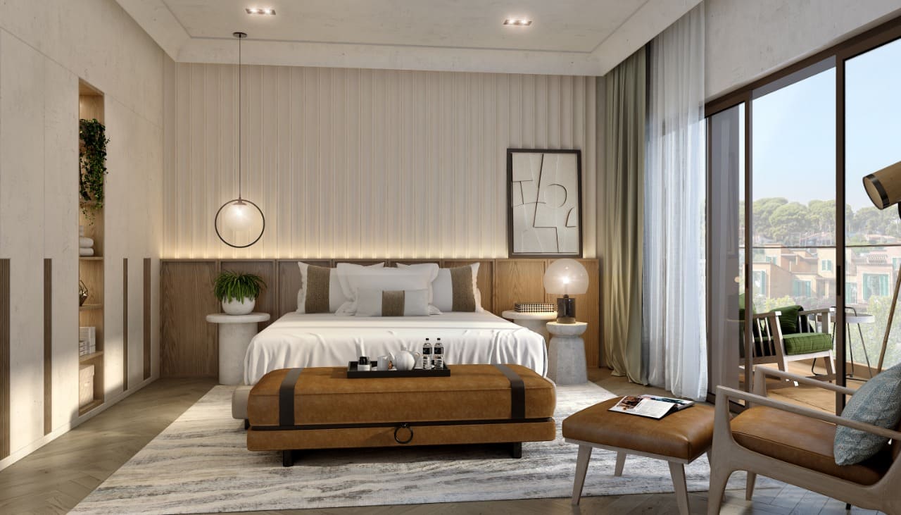 DAMAC Lagoons, image 9 of 11. Render supplied by developer.