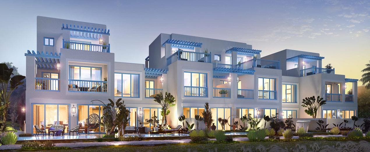 DAMAC Lagoons, image 5 of 11. Render supplied by developer.