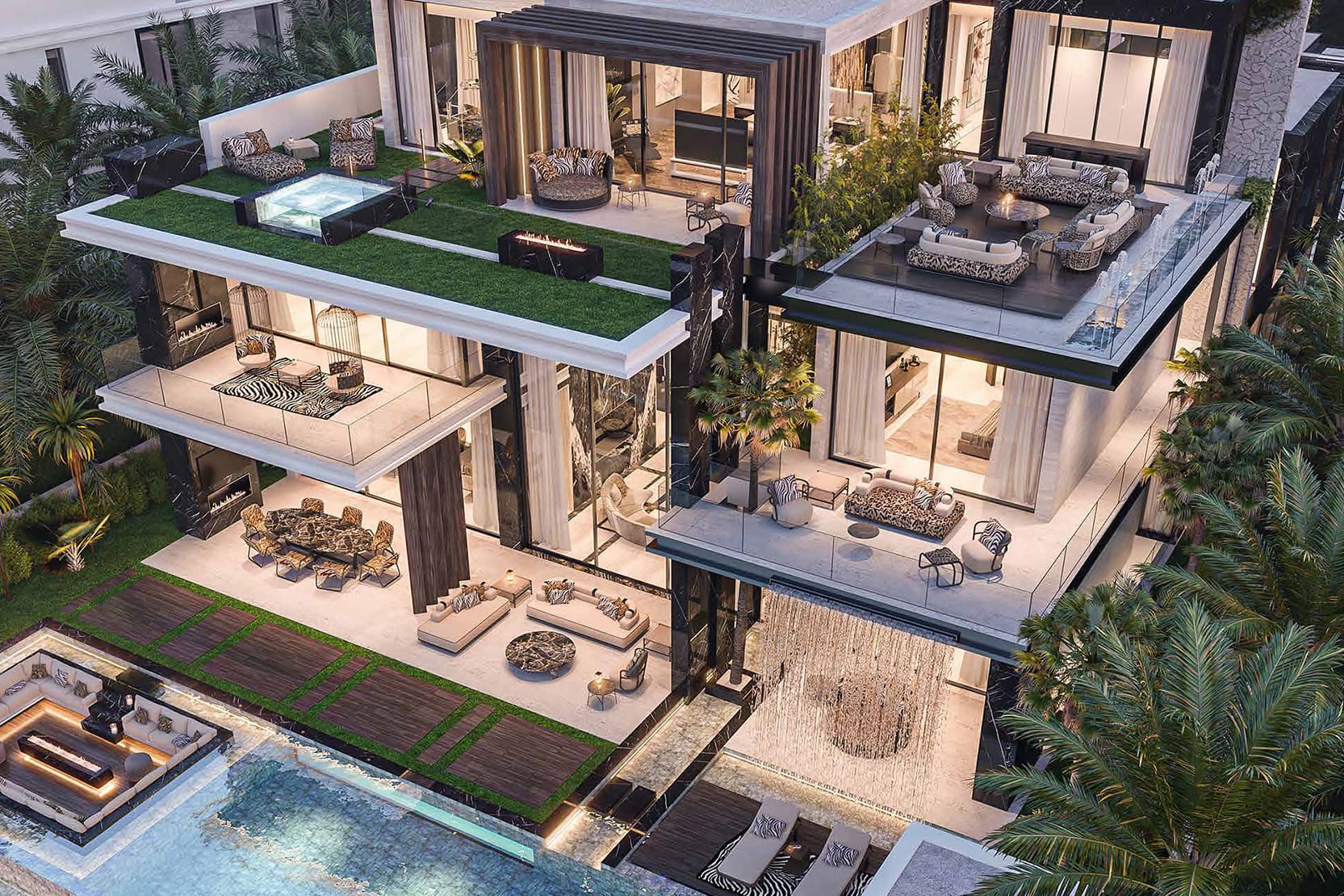 DAMAC Lagoons, image 6 of 11. Render supplied by developer.