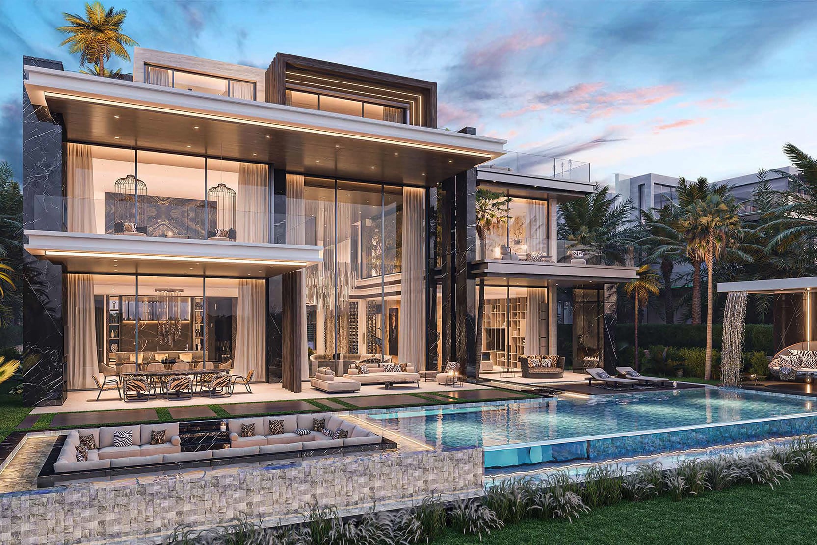 DAMAC Lagoons, image 7 of 11. Render supplied by developer.