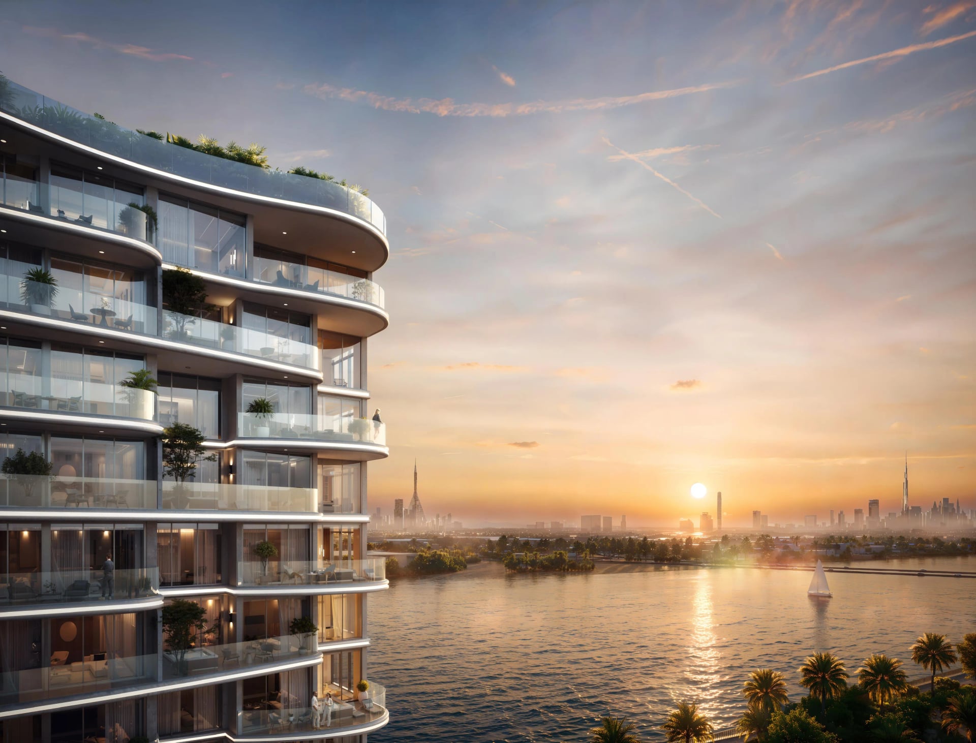 Hermina by Casagrand, image 1 of 23. Render supplied by developer.