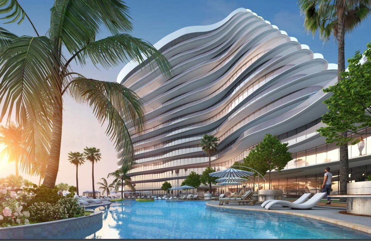 The Beach Residence by Range Development, image 2 of 14. Render supplied by developer.
